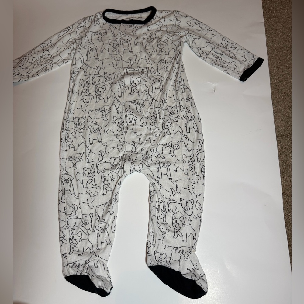 Magnetic Me Puppy Dog Print Footed One-Piece